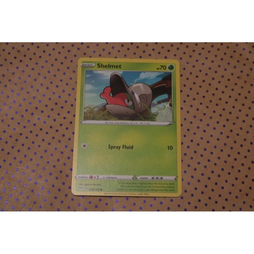 Shelmet 009/189 Pokemon Card (2020)